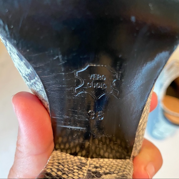 THAKOON ADDITION Reptile Pattern Peep-Toe Heels Size 36 - Picture 9 of 10